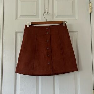 Gap Skirt - Burnt Orange/Brown (Size 00)